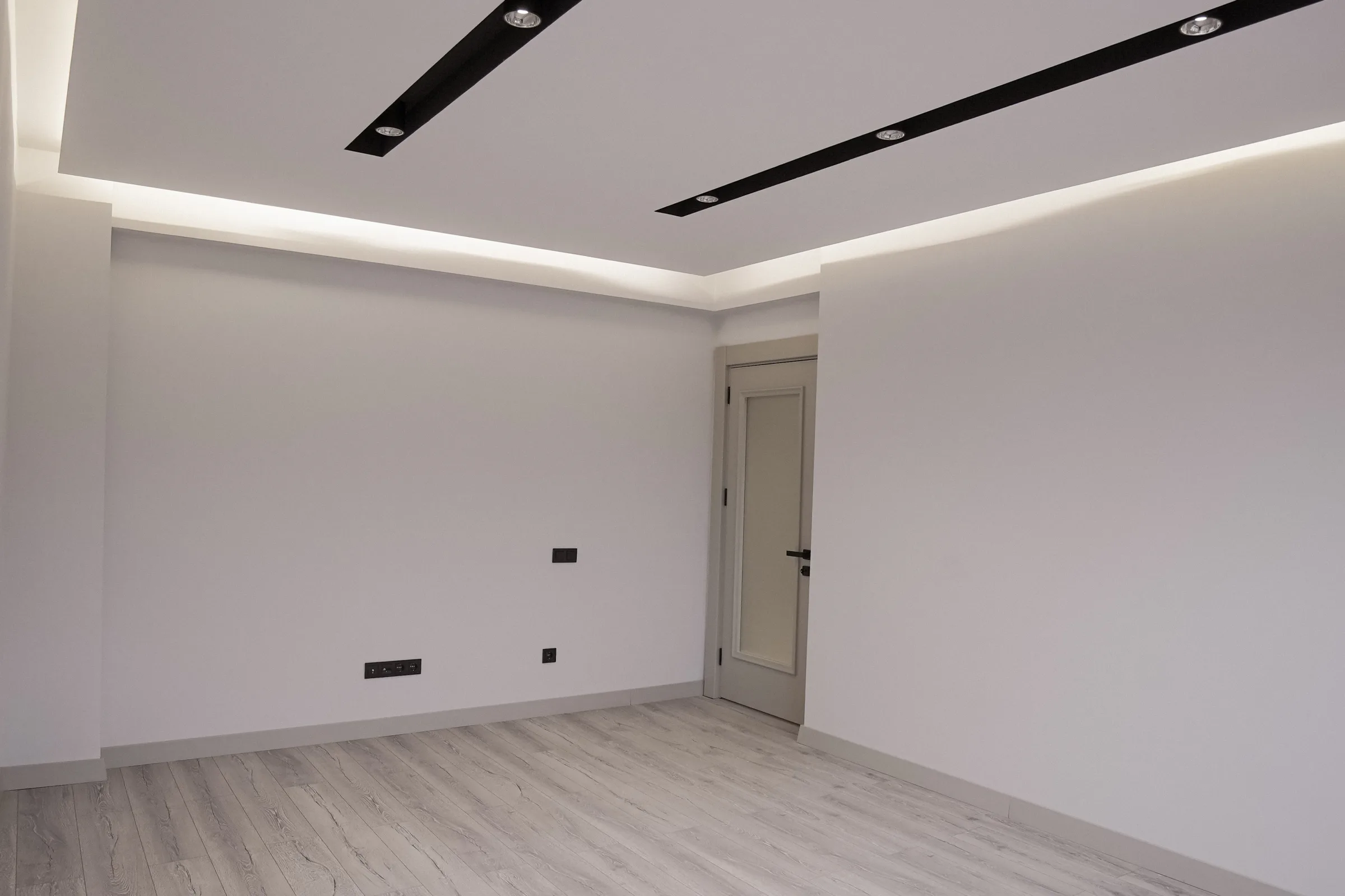 Led aydınlatmalı oda