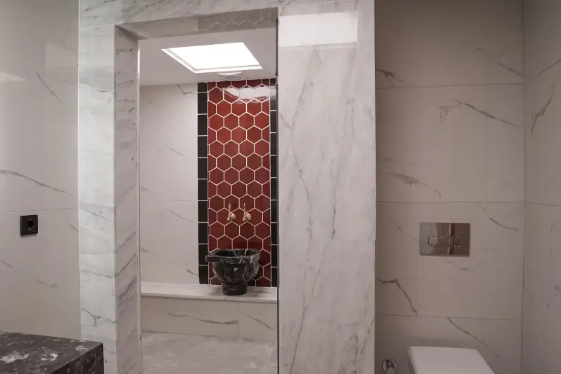 Banyo ve hamam bölümü