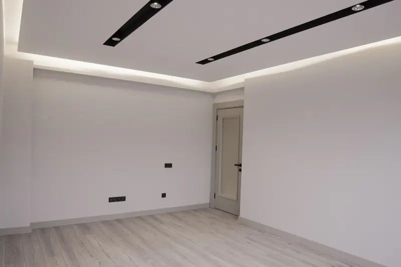 Led aydınlatmalı oda
