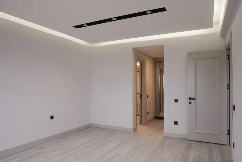 Ebeveyn yatak odası, giyinme ve banyo kapıları