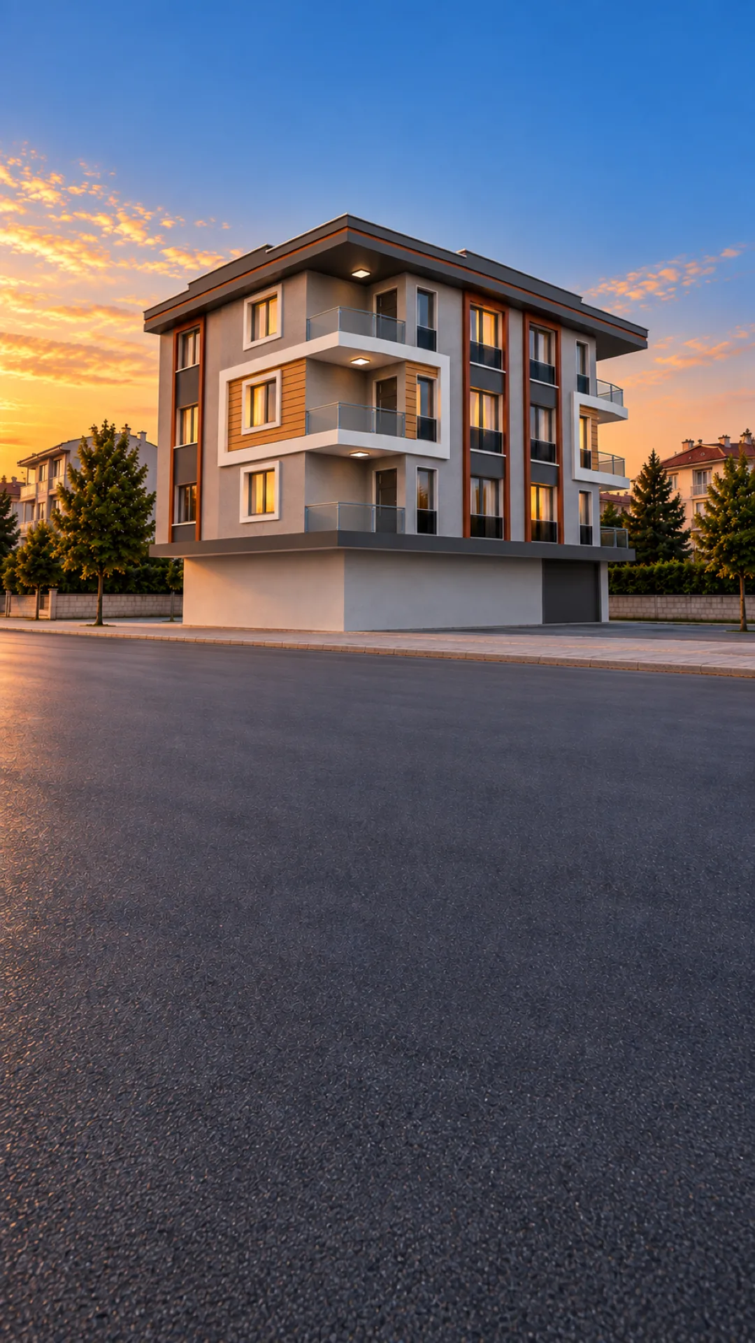 Yavuzhan Apt. A Blok, Vefa Küçük Caddesi — akşam